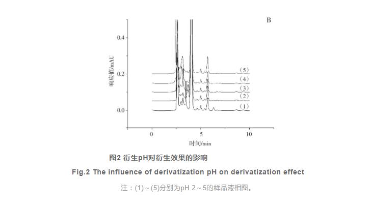 柱前衍生法检测香菇酱中甲醛（二）